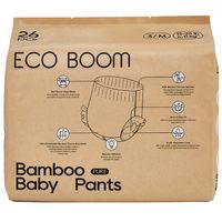 Eco Boom Bamboo Pull Up Pants - M (6-10Kg)